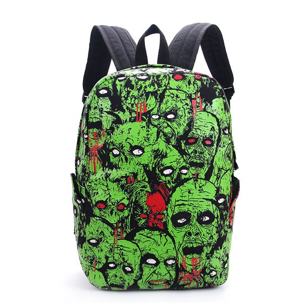 Halloween backpack new men and women casual backpack foreign trade large capacity rucksack niche personality bag, Grey
Halloween backpack new men and women casual backpack foreign trade large capacity rucksack niche personality bag, Grey