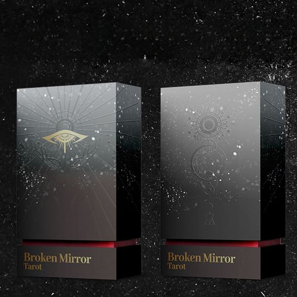 Broken Mirror V Tarot Deck by WohStudios Card Games New Design Board Games For Family Friends