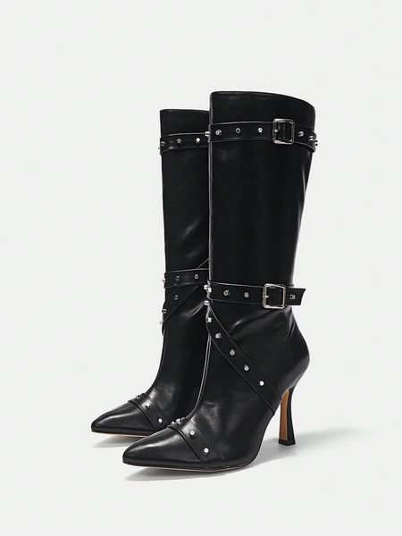 Women's Fashion Boots For Vacation Shoes Summer SaleSexy Party Baddie Trendy Chic Gorgeous Style Halloween Christmas Gothic, Black
Women's Fashion Boots For Vacation Shoes Summer SaleSexy Party Baddie Trendy Chic Gorgeous Style Halloween Christmas Gothic, Black