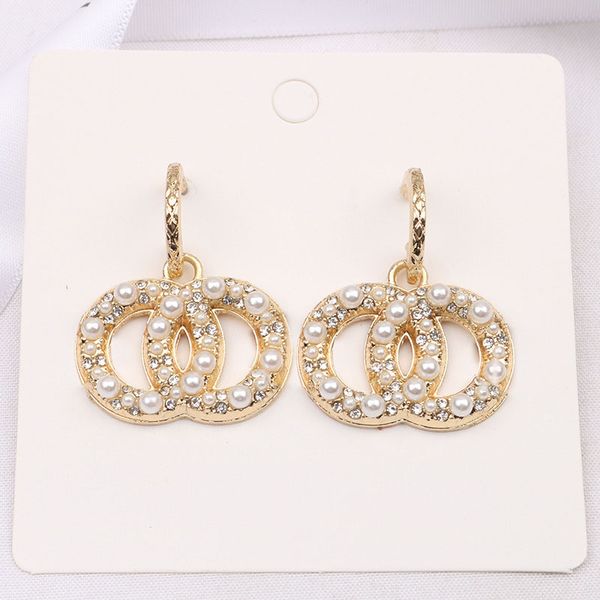 Simple 18K Gold Plated 925 Silver Luxury Letters Stud Fashion Designers Geometric Famous Women Crystal Rhinestone Pearl Earring Wedding Party Jewelry Lots Style
Simple 18K Gold Plated 925 Silver Luxury Letters Stud Fashion Designers Geometric Famous Women Crystal Rhinestone Pearl Earring Wedding Party Jewelry Lots Style