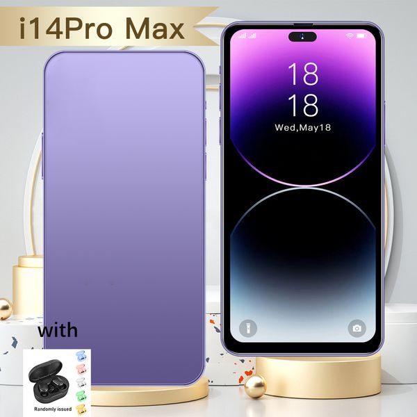 i14 pro max cell phone 6.7 inch smartphone 4G LTE 5G smartphones 16GB RAM 1TB Camera 48MP 108MP Face ID GPS Octa Core android mobile phones Green Tag Sealed Box 15, Purple 
i14 pro max cell phone 6.7 inch smartphone 4G LTE 5G smartphones 16GB RAM 1TB Camera 48MP 108MP Face ID GPS Octa Core android mobile phones Green Tag Sealed Box 15, Purple