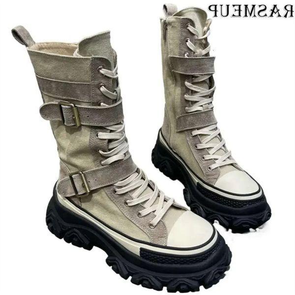 RASMEUP Autumn 2024 Thick Bottom Short Nubuck Leather Non-Slip Sneakers Women Wind Motorcycle Boots, Grey
RASMEUP Autumn 2024 Thick Bottom Short Nubuck Leather Non-Slip Sneakers Women Wind Motorcycle Boots, Grey
