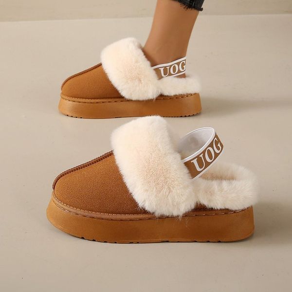 Hairy slippers for women's outdoor wear 2024 new winter fur integrated thick soled snow boots with non slip toe and semi draggable cotton shoes
Hairy slippers for women's outdoor wear 2024 new winter fur integrated thick soled snow boots with non slip toe and semi draggable cotton shoes