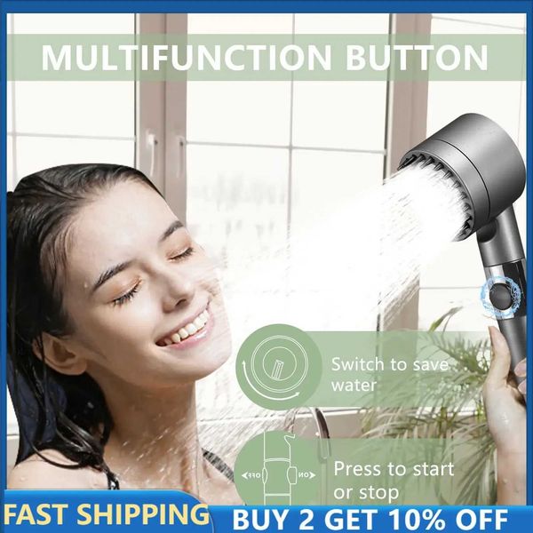 3-Mode Head: High-Pressure Massage, Portable Filter, Rain Shower Faucet Bathroom Accessory - CL240911
3-Mode Head: High-Pressure Massage, Portable Filter, Rain Shower Faucet Bathroom Accessory - CL240911