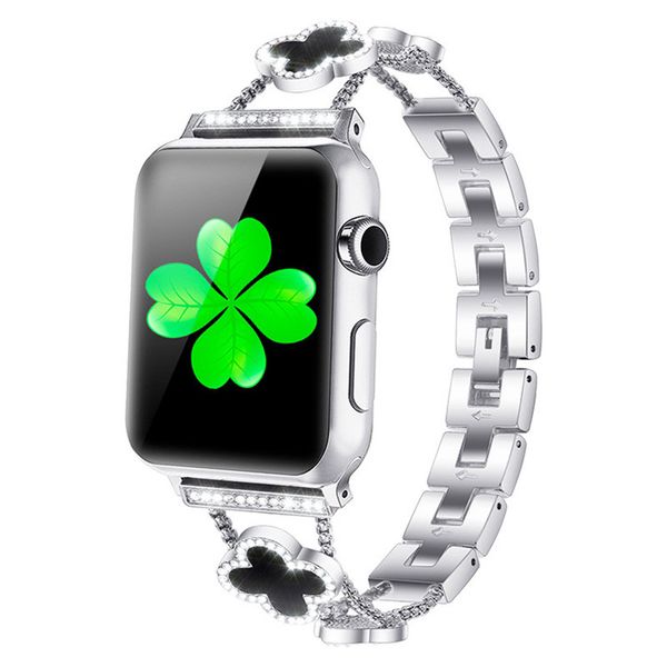 Four-Leaf Clover Bg AppleWatch 41mm 49mm 44mm 45mm Metal Sparkly iWatch Series X 10 9 8 7 6 5 4 3 2 1 SE Slim Glitter iPhone Watch Bands for Women
Four-Leaf Clover Bg AppleWatch 41mm 49mm 44mm 45mm Metal Sparkly iWatch Series X 10 9 8 7 6 5 4 3 2 1 SE Slim Glitter iPhone Watch Bands for Women