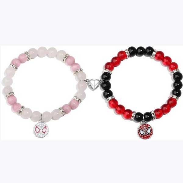 Spider Friendship Bracelets Matching Bracelets for Couple Best Friends Spider Bracelets Birthday Jewelry Gifts for Women GirlsX240912