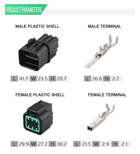 PB625-06027 Hyundai Kia headlight connector Elanante lamp holder waterproof connection DJ70610YB-2.2-11
PB625-06027 Hyundai Kia headlight connector Elanante lamp holder waterproof connection DJ70610YB-2.2-11