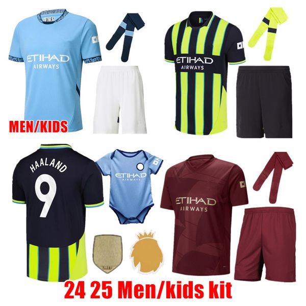 23 24 25 HAALAND Soccer shirt MANS football jersey kids football kits DE BRUYNE FODEN 2024 2025 GREALISH STERLING MAHREZ soccer jerseys CITIES baby Soccer jersey kit, Gold
23 24 25 HAALAND Soccer shirt MANS football jersey kids football kits DE BRUYNE FODEN 2024 2025 GREALISH STERLING MAHREZ soccer jerseys CITIES baby Soccer jersey kit, Gold