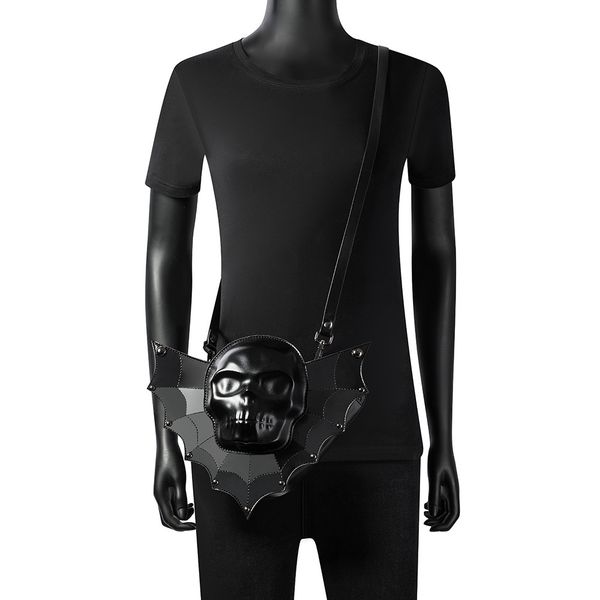 Halloween bag new crossbody bag Halloween Skull European and American punk ladies shoulder bag Gothic dark niche design, Black
Halloween bag new crossbody bag Halloween Skull European and American punk ladies shoulder bag Gothic dark niche design, Black