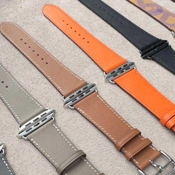 Genuine Leather Apple Watch Band 38 40 41 42 44 45 49 mm Wat Strap Wristband For Iwatch 8 7 6 5 4 SE Designer Watchband
Genuine Leather Apple Watch Band 38 40 41 42 44 45 49 mm Wat Strap Wristband For Iwatch 8 7 6 5 4 SE Designer Watchband