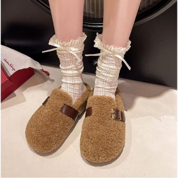 Chic Ladies' Furry …