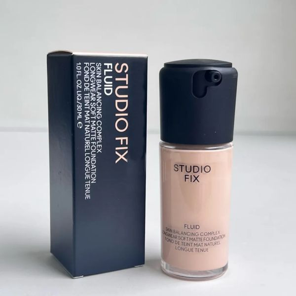 New Makeup 30ml Studio Skin Balancing Longwear Soft Matte Foundation Natural Face Base Primer Cream Cosmetics NW11/N12/NC15/N18/NC12, Mixed color
New Makeup 30ml Studio Skin Balancing Longwear Soft Matte Foundation Natural Face Base Primer Cream Cosmetics NW11/N12/NC15/N18/NC12, Mixed color