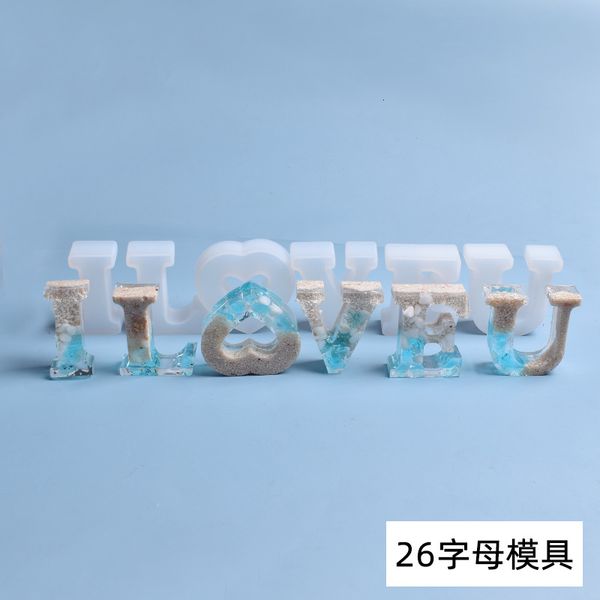 DIY Crystal Dropping Gel Silicone Jewelry Molds With 26 English Letters Creative Handmade Ornament
DIY Crystal Dropping Gel Silicone Jewelry Molds With 26 English Letters Creative Handmade Ornament