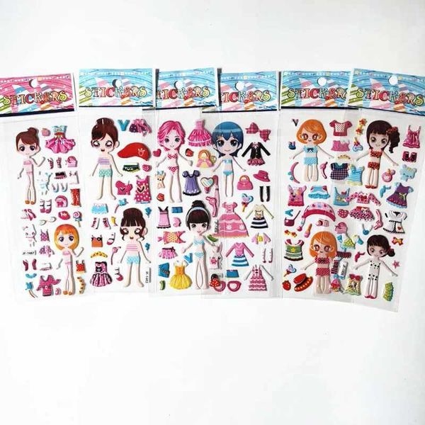 Kids' Toy Stickers 6 Sheets Dress Up Stick with High Ees Faerie Girl Doll Bubble Sticker Kids Laptop Notebook Birthday Gift Q240913
Kids' Toy Stickers 6 Sheets Dress Up Stick with High Ees Faerie Girl Doll Bubble Sticker Kids Laptop Notebook Birthday Gift Q240913