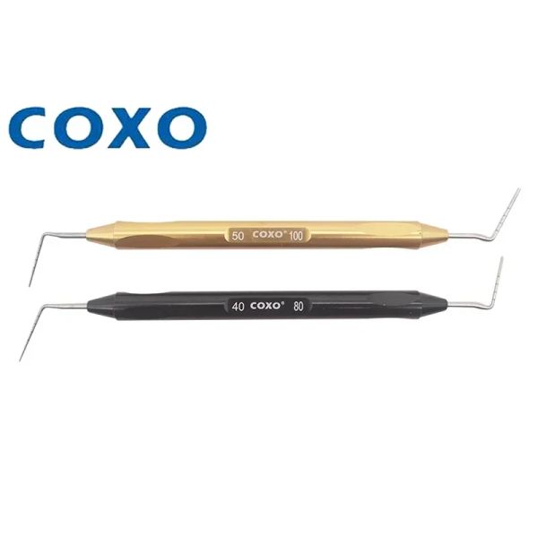 Endodontic Tools: COXO 2Pcs/Set Dental Hand Pluggers Canal Pressurizer Tips Ideal for Vertical Root Canal Filling Condensation
Endodontic Tools: COXO 2Pcs/Set Dental Hand Pluggers Canal Pressurizer Tips Ideal for Vertical Root Canal Filling Condensation