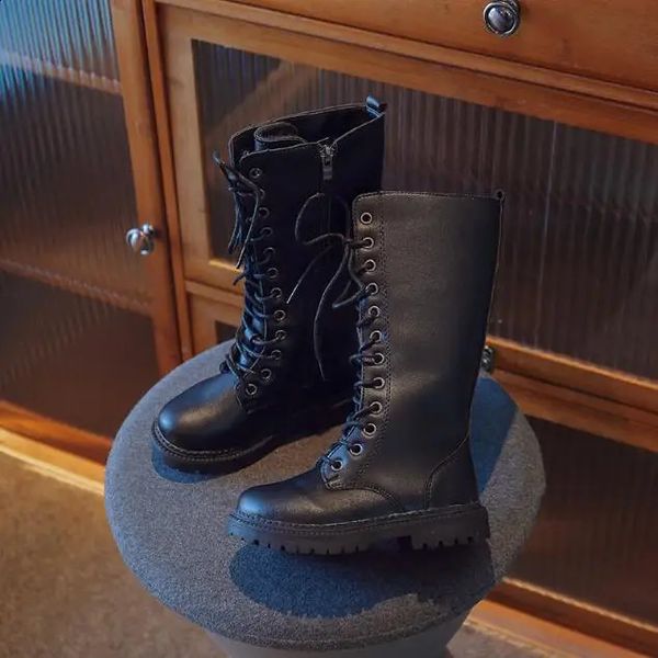 Girls Long Black Knee Autumn Winter High Zipper Fashion Childrens Motorcycle Boots 9d8f, White
Girls Long Black Knee Autumn Winter High Zipper Fashion Childrens Motorcycle Boots 9d8f, White