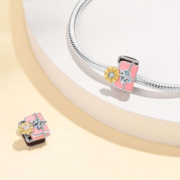 925 Sterling Silver Graduation Book Charm