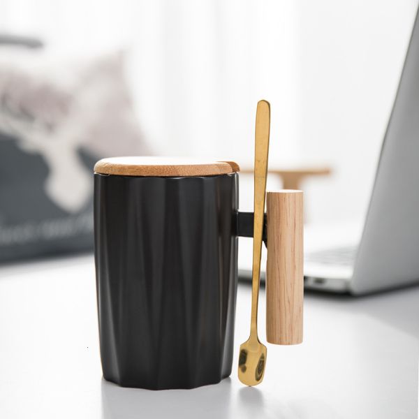 Thermo Coffee Mugs With Lid Spoon Gift Box Wooden Handle Ceramic Tea Water Cup Home Office, Blue
Thermo Coffee Mugs With Lid Spoon Gift Box Wooden Handle Ceramic Tea Water Cup Home Office, Blue