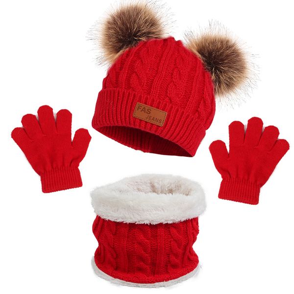 Best-selling children's hat, scarf, and glove set for autumn and winter, new warm baby hat, Christmas gift, Red
Best-selling children's hat, scarf, and glove set for autumn and winter, new warm baby hat, Christmas gift, Red