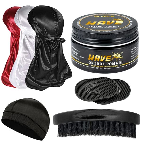 Deep Control Pomade Natural Silky Shine Style 360 Wavy Hair Oil With Brush Sport Waves Cream For African Black Men
Deep Control Pomade Natural Silky Shine Style 360 Wavy Hair Oil With Brush Sport Waves Cream For African Black Men
