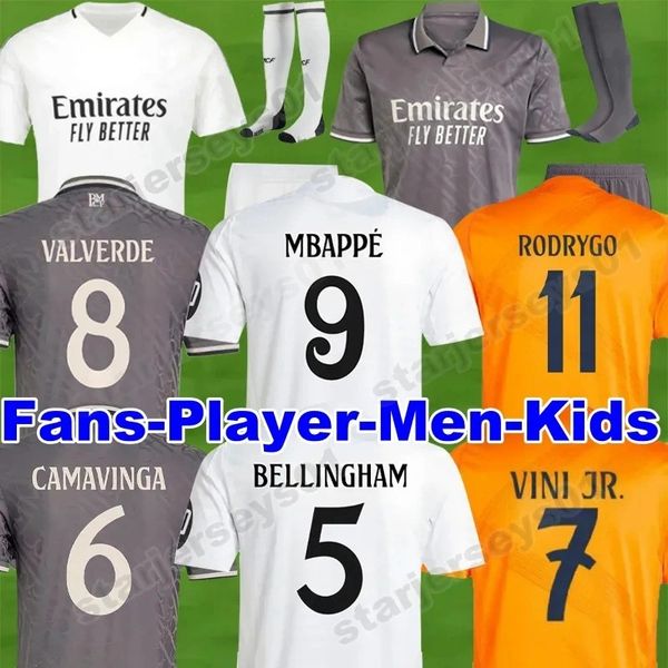 24 25 MBAPPE Football Jersey Real Madrids 2024 2025 Bellingham VINI JR RODRYGO CAMAVINGA RUDIGER KROOS MODRIC TCHOUAMENI VALVERDE MEN Shirt Uniform For Children, 24/25 away player
24 25 MBAPPE Football Jersey Real Madrids 2024 2025 Bellingham VINI JR RODRYGO CAMAVINGA RUDIGER KROOS MODRIC TCHOUAMENI VALVERDE MEN Shirt Uniform For Children, 24/25 away player