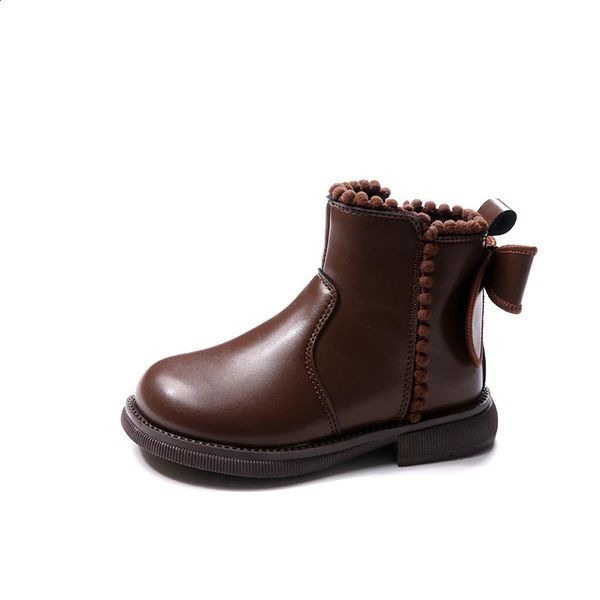 Childrens Warm Short Princess Sweet Bow Fashionable Girls Cotton Baby Non Slip Leather Boots d546, Black
Childrens Warm Short Princess Sweet Bow Fashionable Girls Cotton Baby Non Slip Leather Boots d546, Black