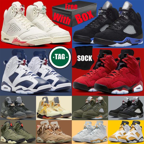 With Box Basketball shoes sneakers for 5s 6s mens White Black Olive men trainers sports, Sky blue
With Box Basketball shoes sneakers for 5s 6s mens White Black Olive men trainers sports, Sky blue