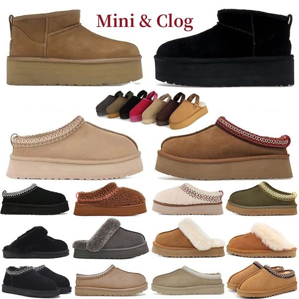 Size 35-44 Tasman Slippers Winter Boots Clogs Fur Slides Sheepskin Shearling Mules Women Men Ultra Mini Platform Boot Slip-on Shoe Suede Comfort Fall Winter Booist, Color#1
Size 35-44 Tasman Slippers Winter Boots Clogs Fur Slides Sheepskin Shearling Mules Women Men Ultra Mini Platform Boot Slip-on Shoe Suede Comfort Fall Winter Booist, Color#1