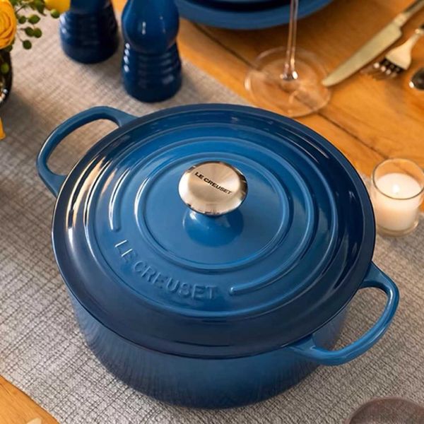 Cast Iron Double Ear Deep Stew Pot for French Household, 24cm Cool Color Enamel, Purple
Cast Iron Double Ear Deep Stew Pot for French Household, 24cm Cool Color Enamel, Purple