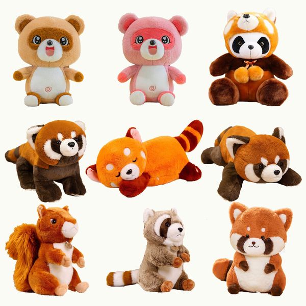 Stuffed Animals Simulation Little Raccoon Panda Squirrel Plush Doll Baby Bed Sofa Pillow Soothing Cartoon Toys Home Decoration, White
Stuffed Animals Simulation Little Raccoon Panda Squirrel Plush Doll Baby Bed Sofa Pillow Soothing Cartoon Toys Home Decoration, White