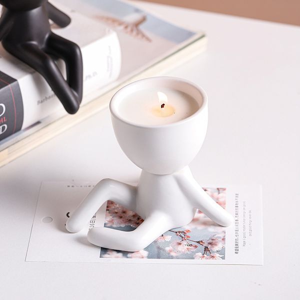 Doll Style Creative Small Character Aromatherapy Home Minimalist Ceramic Candle Holder Empty Cup Vessel Wholesale
Doll Style Creative Small Character Aromatherapy Home Minimalist Ceramic Candle Holder Empty Cup Vessel Wholesale