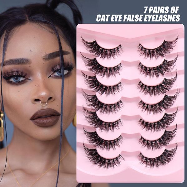 Premium Fluffy Faux Mink False Eyelashes (7 Pairs) for Naturally Full Volume and Lightweight Comfort
Premium Fluffy Faux Mink False Eyelashes (7 Pairs) for Naturally Full Volume and Lightweight Comfort