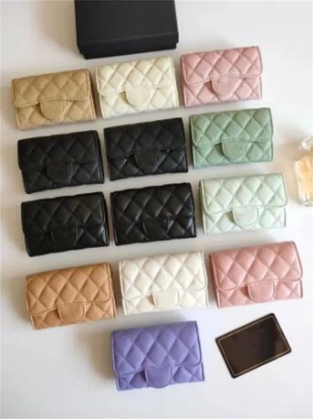 2023 Luxury brand cc wallet card holder classic pattern caviar sheepskin material wallet, A10
2023 Luxury brand cc wallet card holder classic pattern caviar sheepskin material wallet, A10