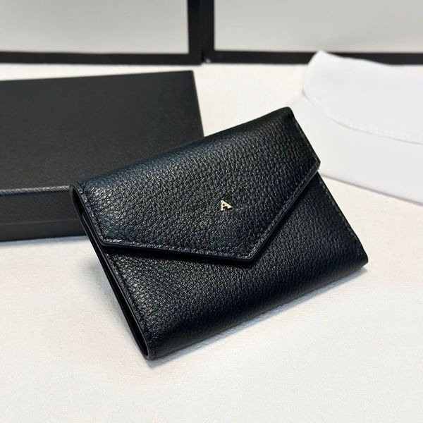 Designer bag Mini Fashion Cowhide Leather Wallets Card Holder Wallet Classic coin purse Handbags Classic Clutch Bags Luxurys Purse Card Women Ccredit card slot 11cm, Black
Designer bag Mini Fashion Cowhide Leather Wallets Card Holder Wallet Classic coin purse Handbags Classic Clutch Bags Luxurys Purse Card Women Ccredit card slot 11cm, Black