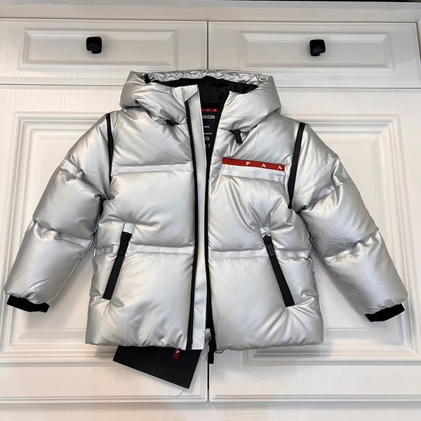 Kids Hooded Coat Designer Baby Child Outwear Detachable Sleeves Childrens Down Jacket -20 Boys Girls Autumn Winter Coats DPD2409207, Silver
Kids Hooded Coat Designer Baby Child Outwear Detachable Sleeves Childrens Down Jacket -20 Boys Girls Autumn Winter Coats DPD2409207, Silver