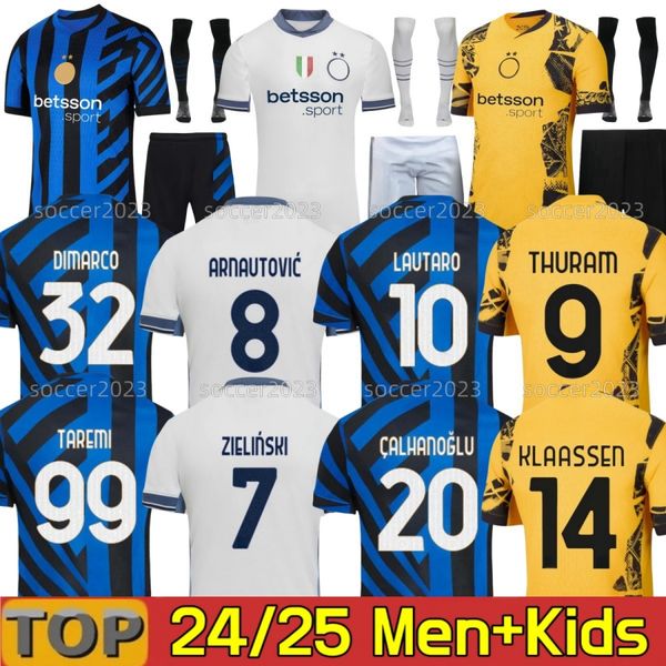 24 25 Inters Milan Soccer Jerseys BARELLA LAUTARO CORREa GIROUD ARNAUTOVIC ZIELINSKI THURAM BRAHIM J.CORREA FRATTESI PAVARD Football Shirt Uniforms Men Kids Kits, Black
24 25 Inters Milan Soccer Jerseys BARELLA LAUTARO CORREa GIROUD ARNAUTOVIC ZIELINSKI THURAM BRAHIM J.CORREA FRATTESI PAVARD Football Shirt Uniforms Men Kids Kits, Black