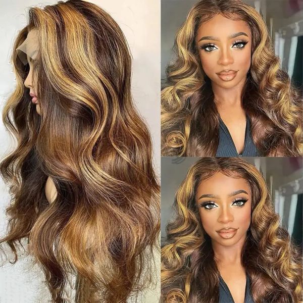 32 30 Inch Brazilian 4/27 Ombre Body Wave Lace Front Wigs 220% 13x4 13x6 Highlight Borwn Lace Frontal Simulation Human Hair Wigs For Women Preplucked al, Lace front wig
32 30 Inch Brazilian 4/27 Ombre Body Wave Lace Front Wigs 220% 13x4 13x6 Highlight Borwn Lace Frontal Simulation Human Hair Wigs For Women Preplucked al, Lace front wig