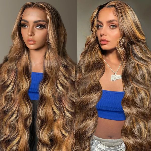 Ombre 4/27 Highlight 13x4 Lace Front Wigs Body Wave Blonde Colored Simulation Human Hair Wig Brazilian HD Transparent Lace Frontal Wig al
Ombre 4/27 Highlight 13x4 Lace Front Wigs Body Wave Blonde Colored Simulation Human Hair Wig Brazilian HD Transparent Lace Frontal Wig al