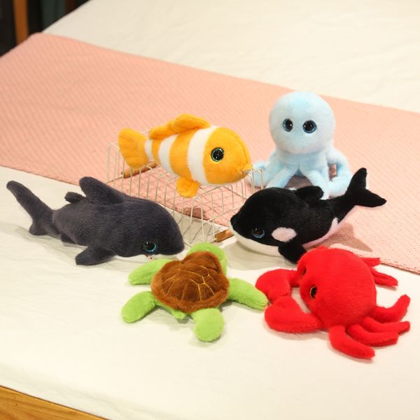 Ocean animals, crabs, clownfish, octopuses, plush toys, cute and fun, creative design to accompany babies, Multicolor
Ocean animals, crabs, clownfish, octopuses, plush toys, cute and fun, creative design to accompany babies, Multicolor