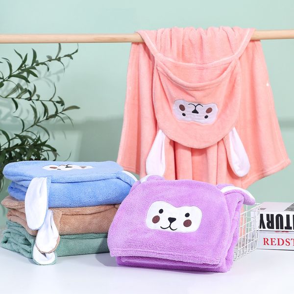 Childrens Bath Robe Towel Coral Velvet Baby Quick Drying Hood Cape Bathrobe Beach bathroom Cartoon Kids Bathtowel
Childrens Bath Robe Towel Coral Velvet Baby Quick Drying Hood Cape Bathrobe Beach bathroom Cartoon Kids Bathtowel