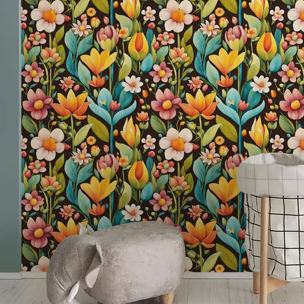 Sophisticated Artisan-Crafted Flower Pattern Wall Accent with Stylish Ease, Green plants and flowers
Sophisticated Artisan-Crafted Flower Pattern Wall Accent with Stylish Ease, Green plants and flowers