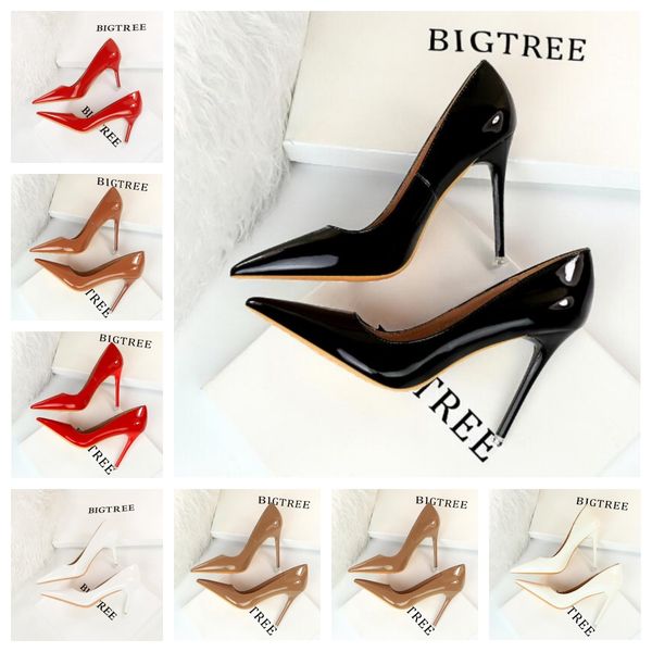 Women Pumps Wave Boat Shoes High Heels Dress Shoes Pointed Toe Stilettos Basic Ol Office Lady Shoe Black Spring Autumn 9222N, Red
Women Pumps Wave Boat Shoes High Heels Dress Shoes Pointed Toe Stilettos Basic Ol Office Lady Shoe Black Spring Autumn 9222N, Red