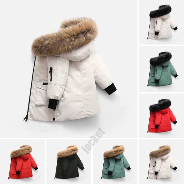 Winter Kids Down Coat Jacket Boy Girl Baby Outerwear Warm Greatcoat Jackets Sportswear Outdoor Classic Wrap 5 Colors 110-150 Designer, Black
Winter Kids Down Coat Jacket Boy Girl Baby Outerwear Warm Greatcoat Jackets Sportswear Outdoor Classic Wrap 5 Colors 110-150 Designer, Black