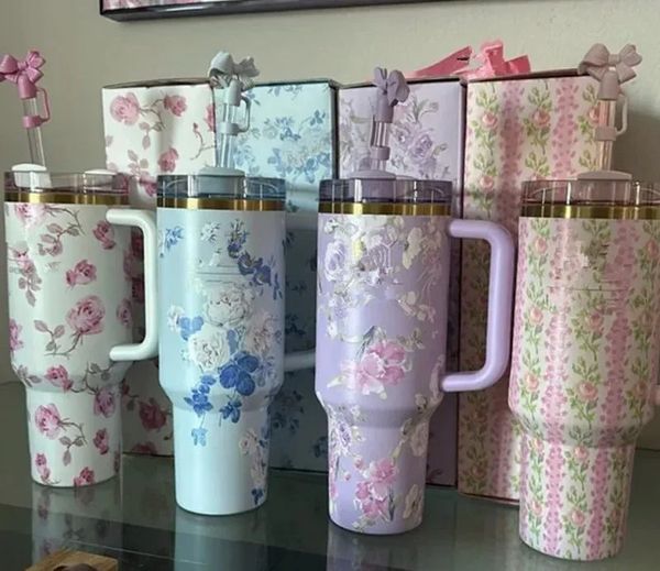 40oz TUMBLER Pink Rose Blue Magnolia Mug Holiday Stainless Steel Tumbler with Silicone Handle Lid and Straw Cups Mugs Target water bottles, White
40oz TUMBLER Pink Rose Blue Magnolia Mug Holiday Stainless Steel Tumbler with Silicone Handle Lid and Straw Cups Mugs Target water bottles, White