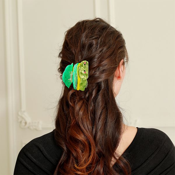 2024 Summer New Green Creative Cute Turtle Clip Large Hair Clip Back of the Head Plate Hair Shark Clip Hair Clip
2024 Summer New Green Creative Cute Turtle Clip Large Hair Clip Back of the Head Plate Hair Shark Clip Hair Clip