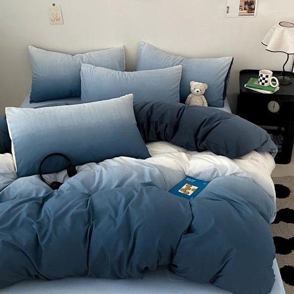 Bedding Sets White Blue Gradient Duvet Cover Dark Set Comfy Ombre Quilt Polyester Soft Comforter With 2 Pillowcases, Lilac
Bedding Sets White Blue Gradient Duvet Cover Dark Set Comfy Ombre Quilt Polyester Soft Comforter With 2 Pillowcases, Lilac
