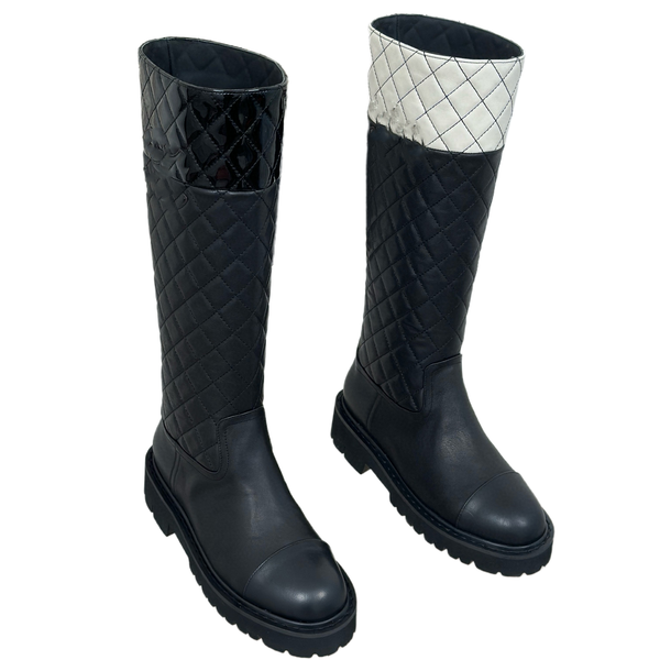 Women Boots Designer boots Classic boots knee boots long Designer shoes Winter boots Leather Boots Coarse Heel boots Women Shoes luxury boots low heels boots, White
Women Boots Designer boots Classic boots knee boots long Designer shoes Winter boots Leather Boots Coarse Heel boots Women Shoes luxury boots low heels boots, White