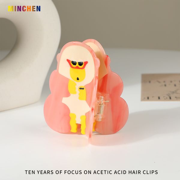 New advanced sense of acetic acid splicing hair clips sweet little cute grab clip shark clip
New advanced sense of acetic acid splicing hair clips sweet little cute grab clip shark clip