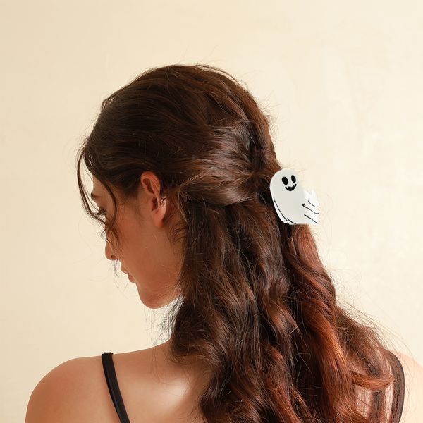 Hair accessories new Halloween spooky acetate scratch clip large hairpin back of the head plate hair shark clip hair grip
Hair accessories new Halloween spooky acetate scratch clip large hairpin back of the head plate hair shark clip hair grip