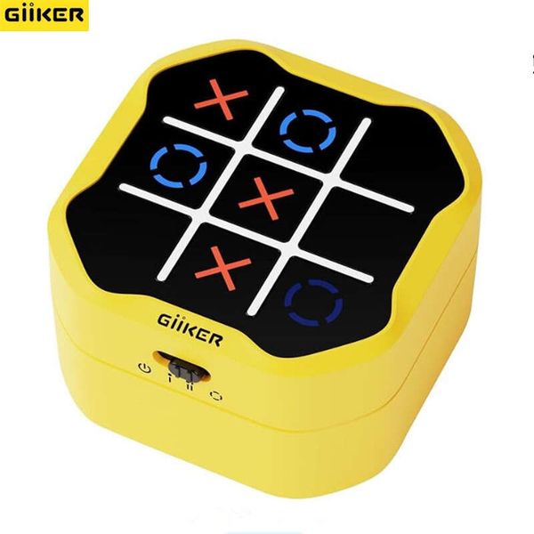 Giiker TIC-TAC-TOE BOLT Puzzle Compact And Portable Family Board Game Chess Toys For Kids Gifts